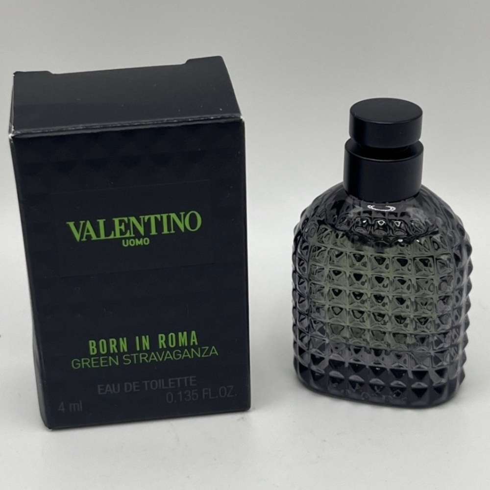 Valentino Men's Uomo Born In Roma Green Stravaganza Eau de Toilette 4 ml Dabber